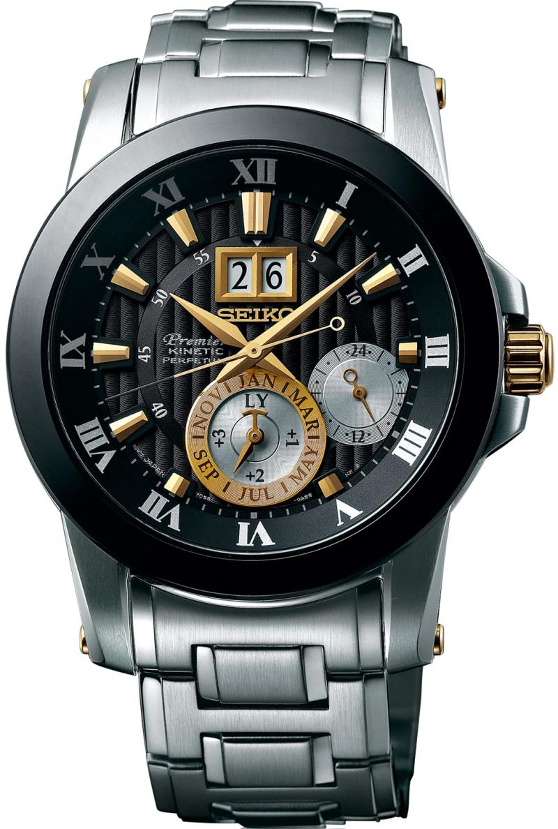 Seiko Novak Djokovic Special Edition Premier Kinetic Perpetual