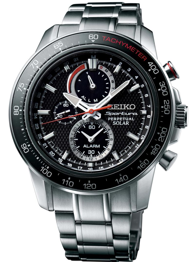 Seiko Sportura Perpetual Solar Chronograph SSC357P1 RIP