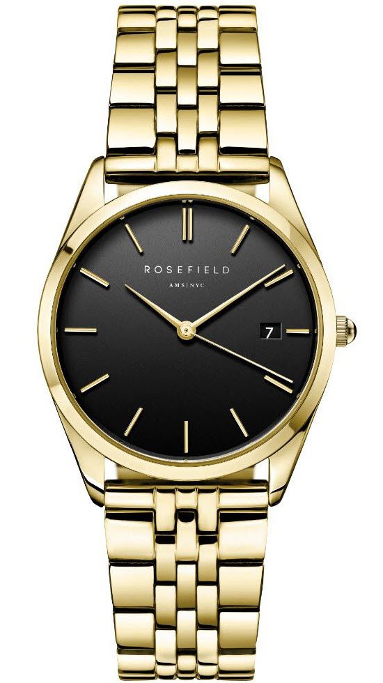 Rosefield 2025 horloge zwart