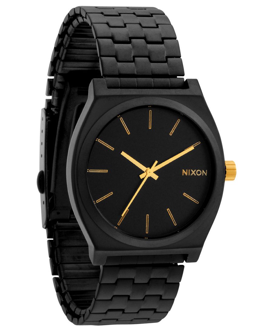 Nixon Time Teller Matte Black/Gold A045-1041