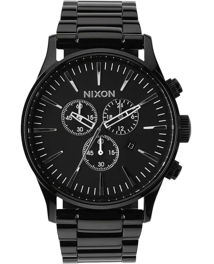 nixon sentry all black