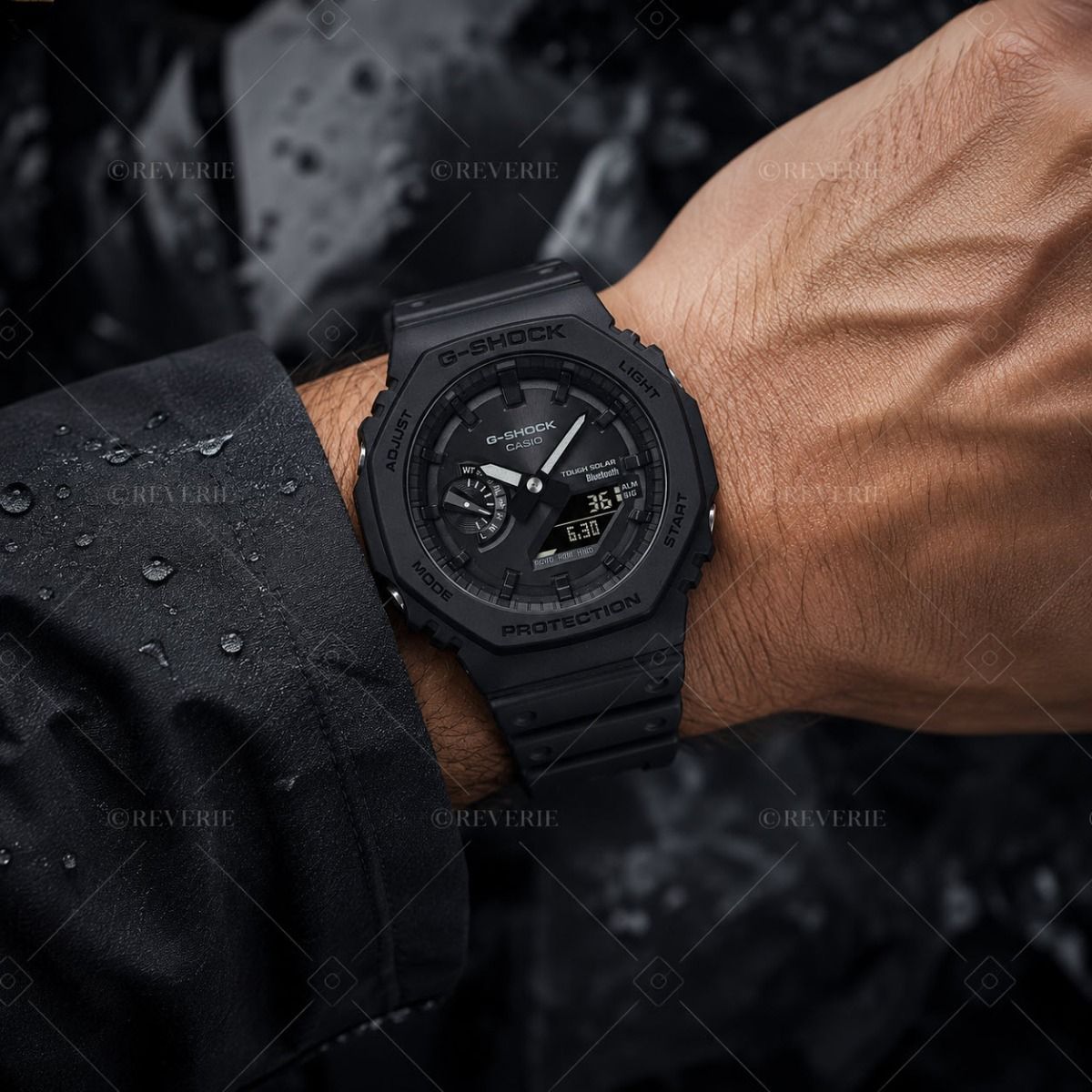 Solcelledrevet G-Shock | Bluetooth & Carbon Core Guard med 200M