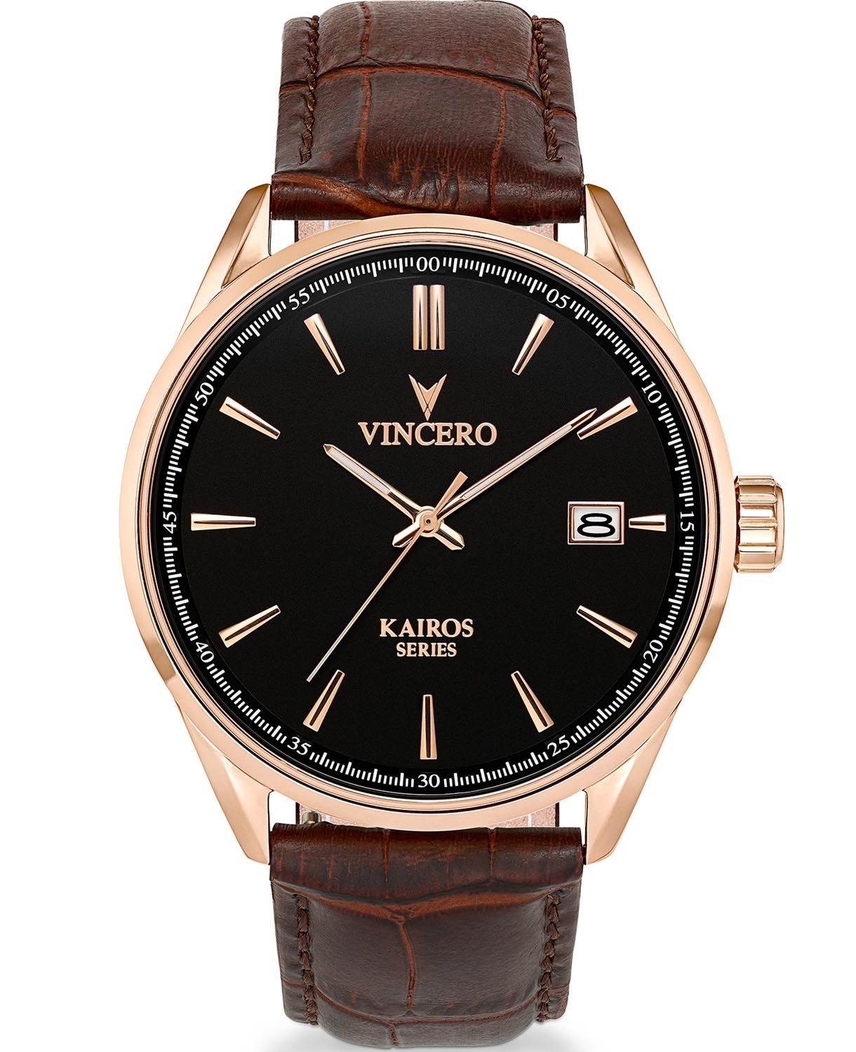 Vincero Kairos Rose Gold Gol Bro K07 RIP