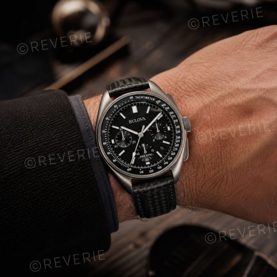 Bulova Lunar Pilot chronograph - Apollo 15 edition kvartsur med månelandingshistorie 45mm