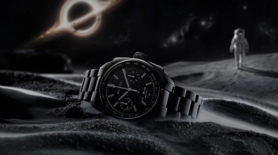Bulova Lunar Pilot Black Hole Sapphire Limited Edition 98A335