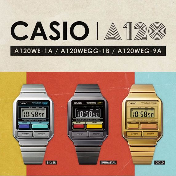Casio Classic A120WEGG-1BEF