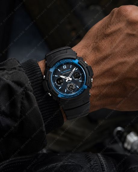 Casio Solar G-Shock ana-digi klokke med avanserte funksjoner 46mm