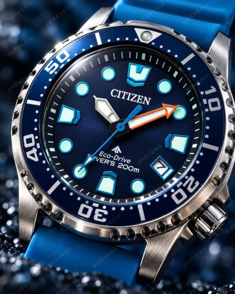 Citizen Promaster dykkerklokke for dame med blå urskive og solenergi i 36mm