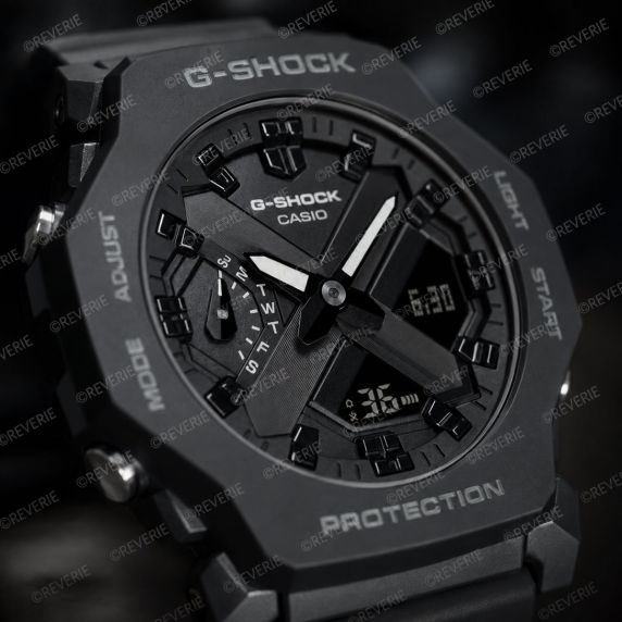 Ultra-slank Casio G-SHOCK digital-analog klokke med håndskift-teknologi 42mm