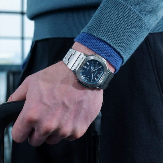 Casio G-Shock G-Steel analog stålklokke blå 44mm GMC-2500D-1A2ER