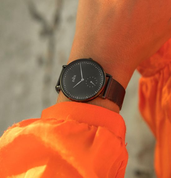 Inex Ladies All Black Mesh 35mm