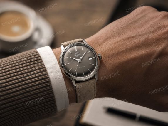 Orient Automatic Beige Leather 38mm