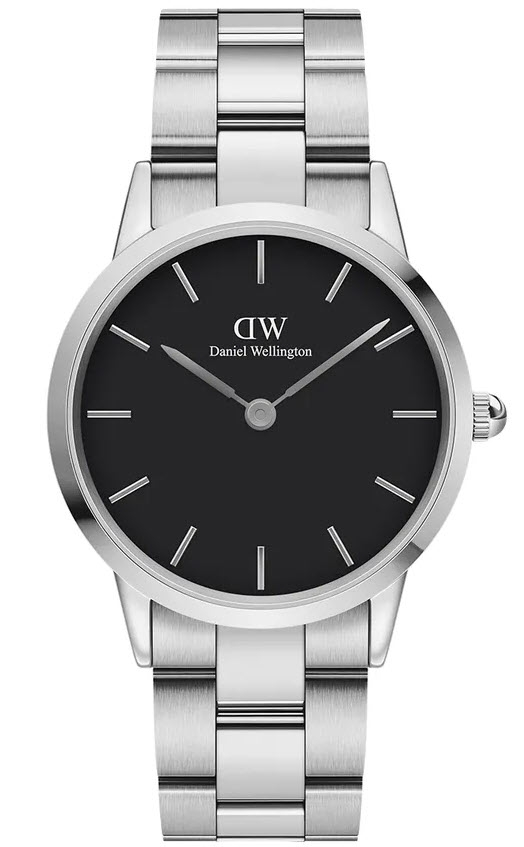 Daniel Wellington DW Watch Iconic Link 36mm Silver