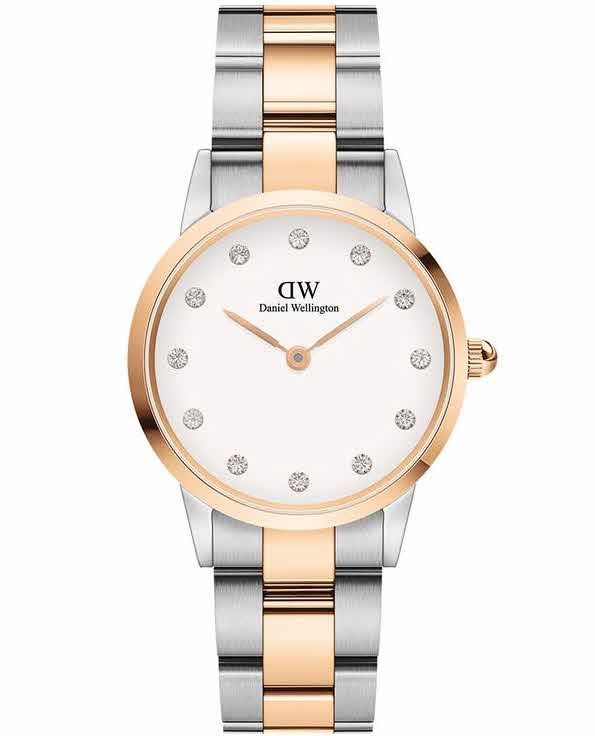 Daniel Wellington DW Watch Iconic Link Lumine Rose Gold 28mm
