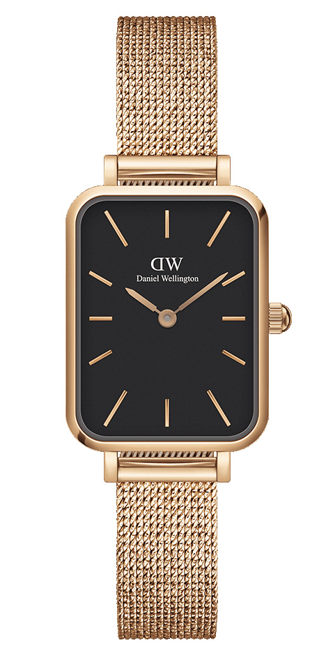 Daniel Wellington DW Watch Quadro Pressed Melrose 20x26mm Rose Gold
