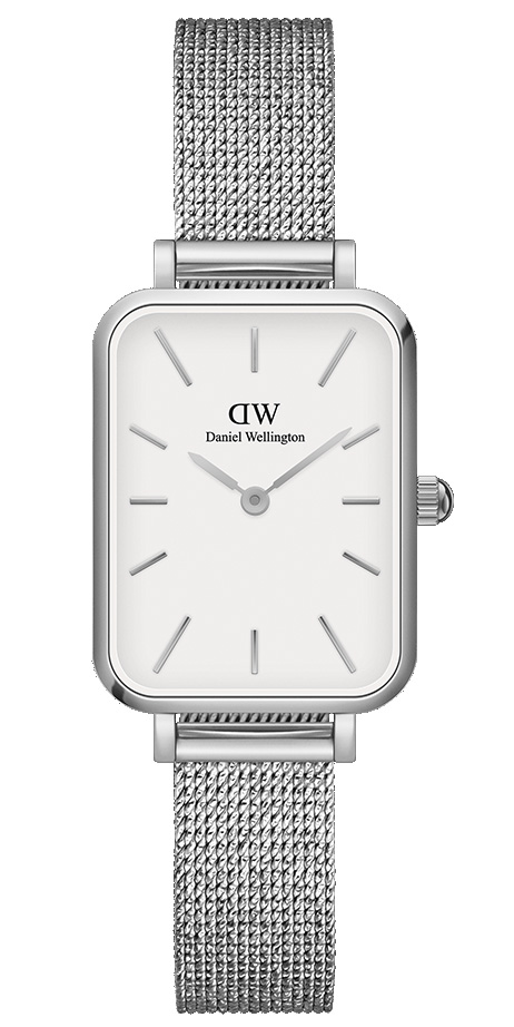 Daniel Wellington DW Watch Quadro Pressed Sterling 20x26mm Silver