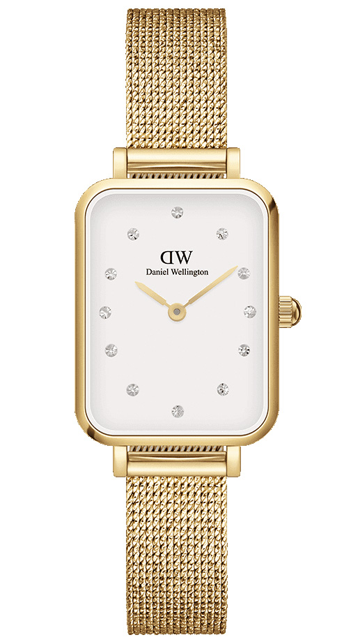 Daniel Wellington DW Watch Quadro Lumine Pressed Evergold 20x26mm Gold