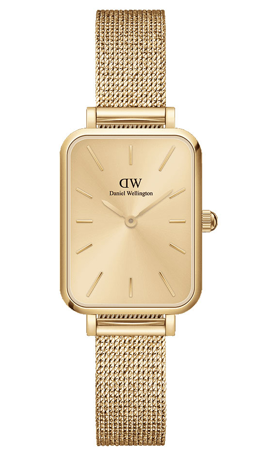 Daniel Wellington DW Watch Quadro Pressed Unitone Gold 20x26mm