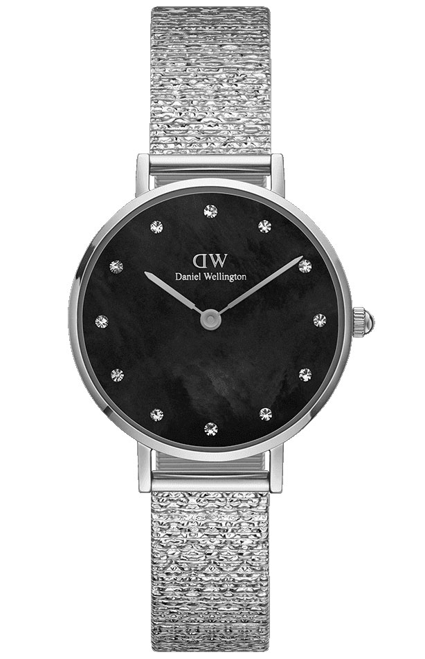 Daniel Wellington DW Watch Petite Lumine Pressed Piano Silver 28mm