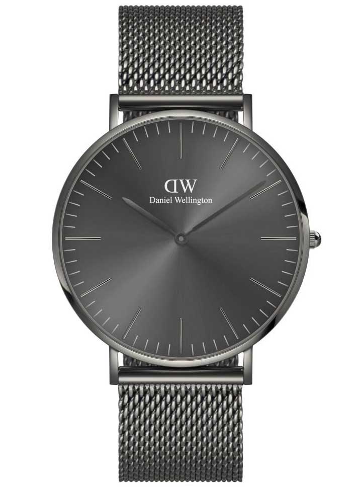Daniel Wellington DW Watch Classic Mesh Graphite 40mm