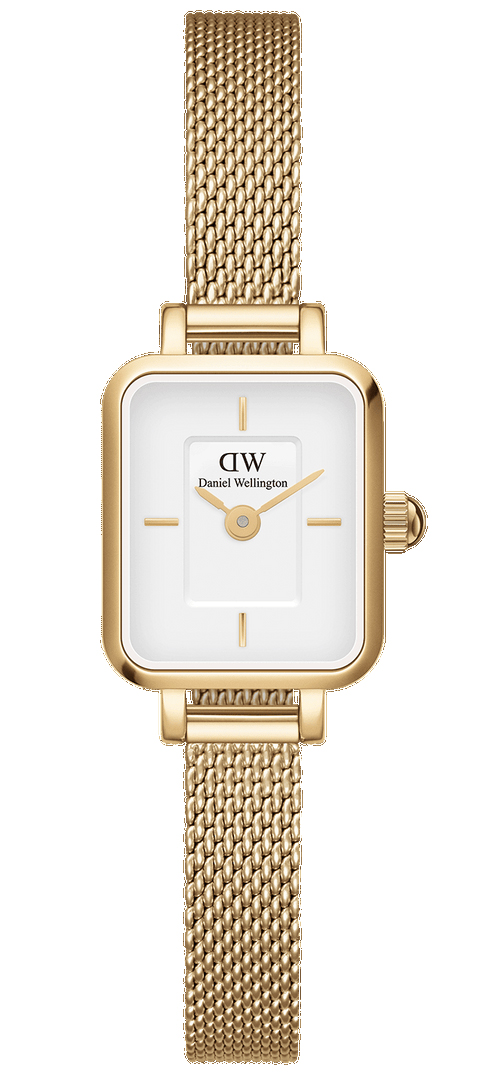Daniel Wellington DW Watch Quadro Mini Evergold 15.4x18.2mm Gold