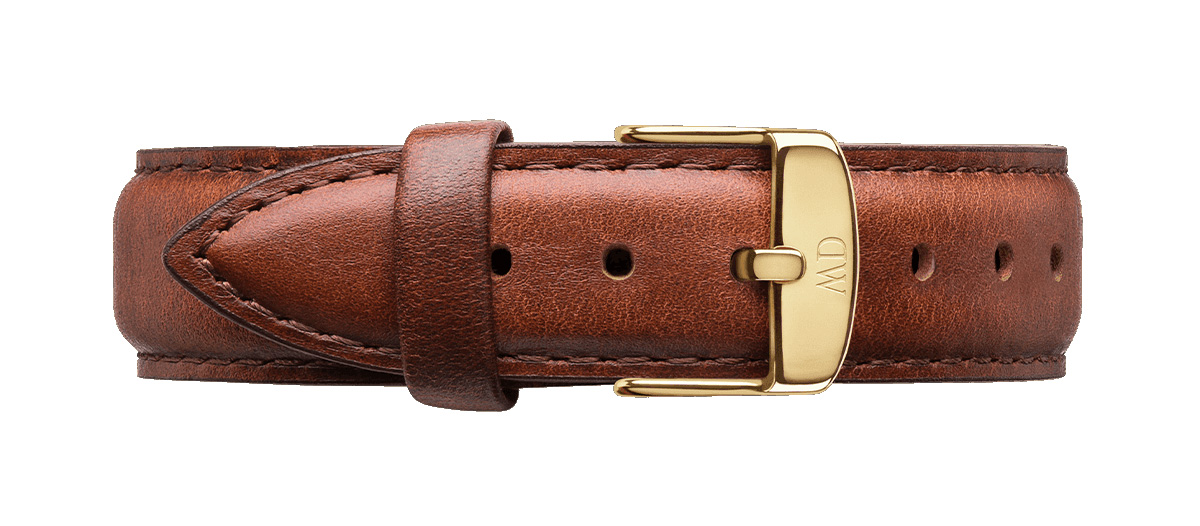 Daniel Wellington DW Strap Classic St Mawes 18mm Gold