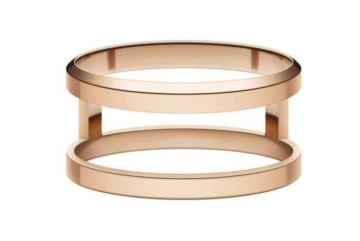 Daniel Wellington Ring Call Elan Dual RG 52mm  DW00400114 -   -  -  -  -