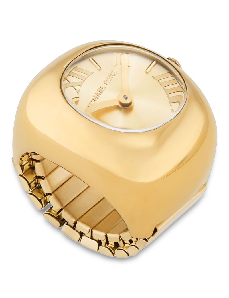 Rylee Watch Ring MK4847 - Kvarts - Gull - Dameklokker - Stretch - Mineral