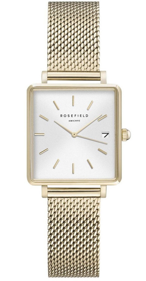 Rosefield The Broxy XS QMWMG-Q039 -  Kvarts - Gull - Dameklokker - Meshlenke - Mineral