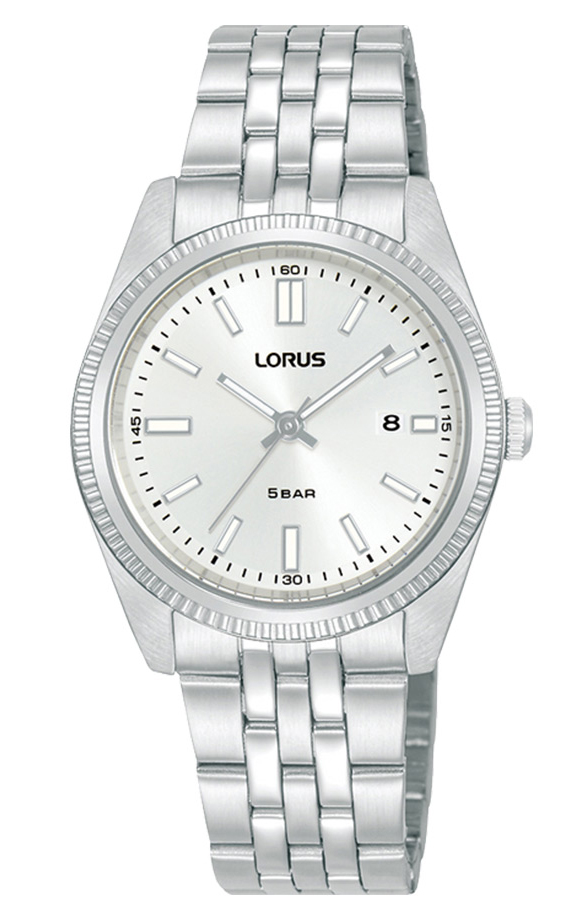 Lorus Ladies RJ279BX9 -  Kvarts - Sølv - Dameklokker - Rustfritt stål - ledd m/pin - Mineral