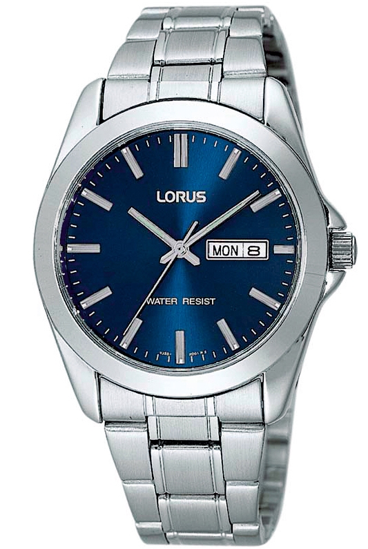 Lorus Classic Mens RJ603AX9 -  Kvarts - Sølv - Herreklokker - Rustfritt stål - ledd m/skrue - Mineral