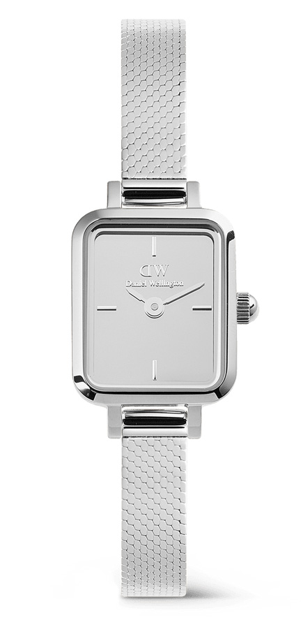 Daniel Wellington DW Watch Quadro Mini Reflection Silver 15.4x18.2mm