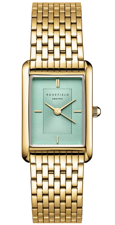 Rosefield The Heirloom HMGSG-H04 -  Kvarts - Gull - Dameklokker - Rustfritt stål - ledd m/pin - Mineral