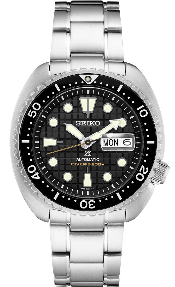 Seiko, Prospex King Turtle Automatic dykkerklokke med stållenke