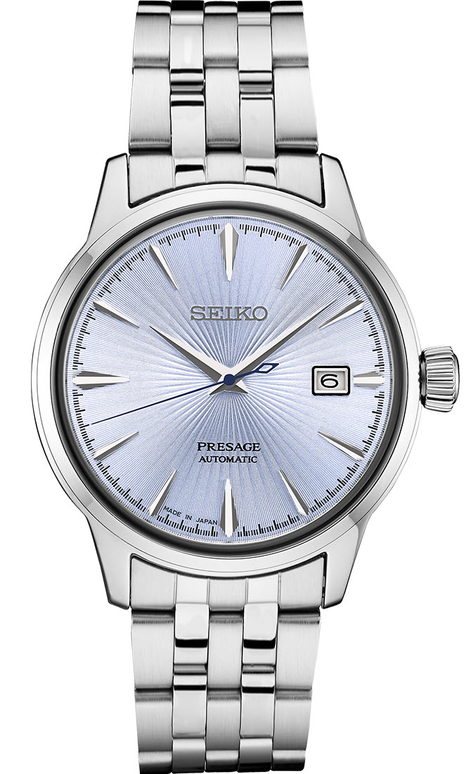 Seiko, Presage Cocktail Time Automatic herreklokke med stållenke