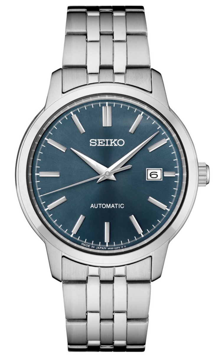 Seiko Conceptual Classic Automatic SRPH87K1 -  Automatisk - Sølv - Herreklokker - Rustfritt stål - ledd m/pin - Mineral