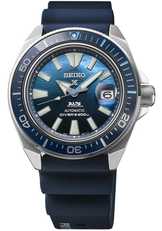 Seiko, Prospex Turtle King Automatic dykkerklokker med sort gummi rem