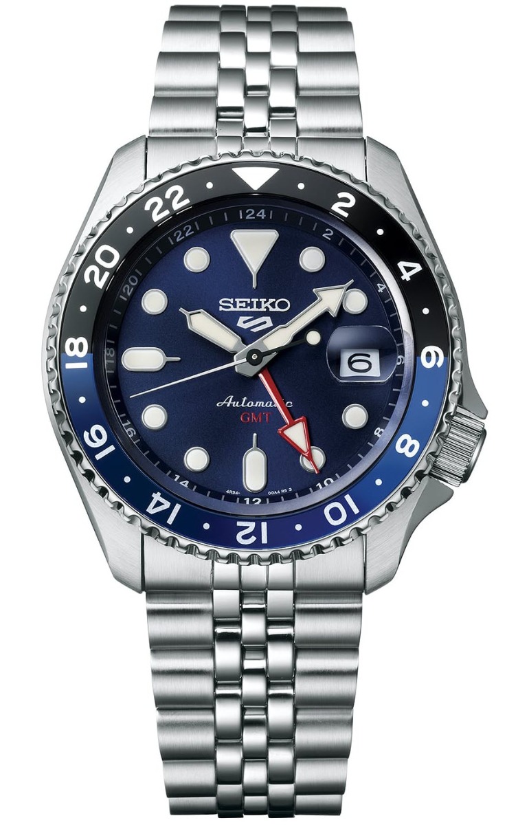 Seiko, 5 Sport Automatic herreklokke med stållenke