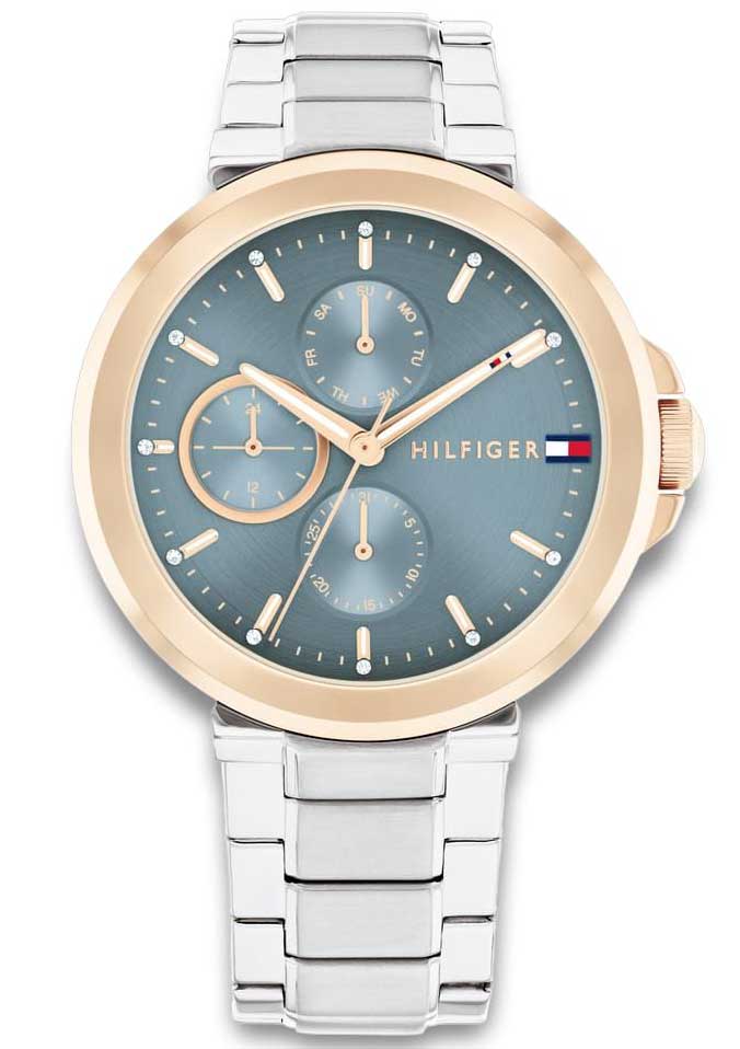 Tommy Hilfiger Lori 1782754 -  Kvarts - Rosegull - Dameklokker - Rustfritt stål - ledd m/pin - Mineral