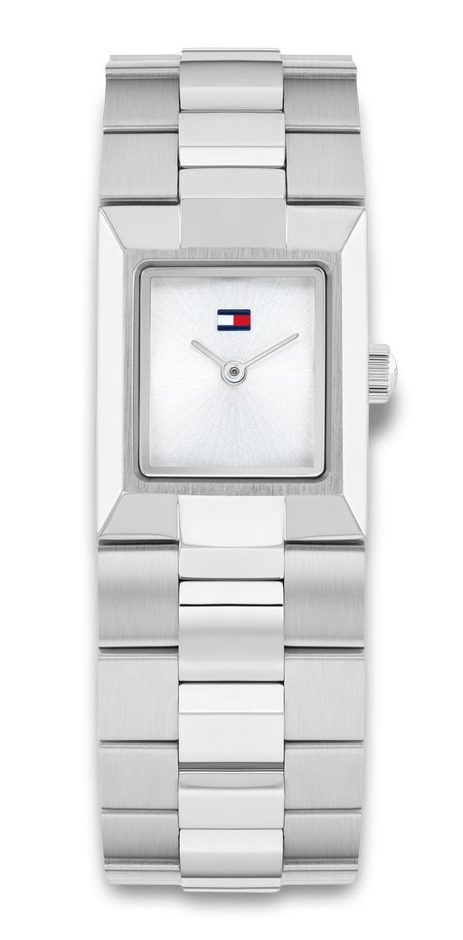 Tommy Hilfiger Ivy 1782786 -  Kvarts - Sølv - Dameklokker - Rustfritt stål - ledd m/pin - Mineral