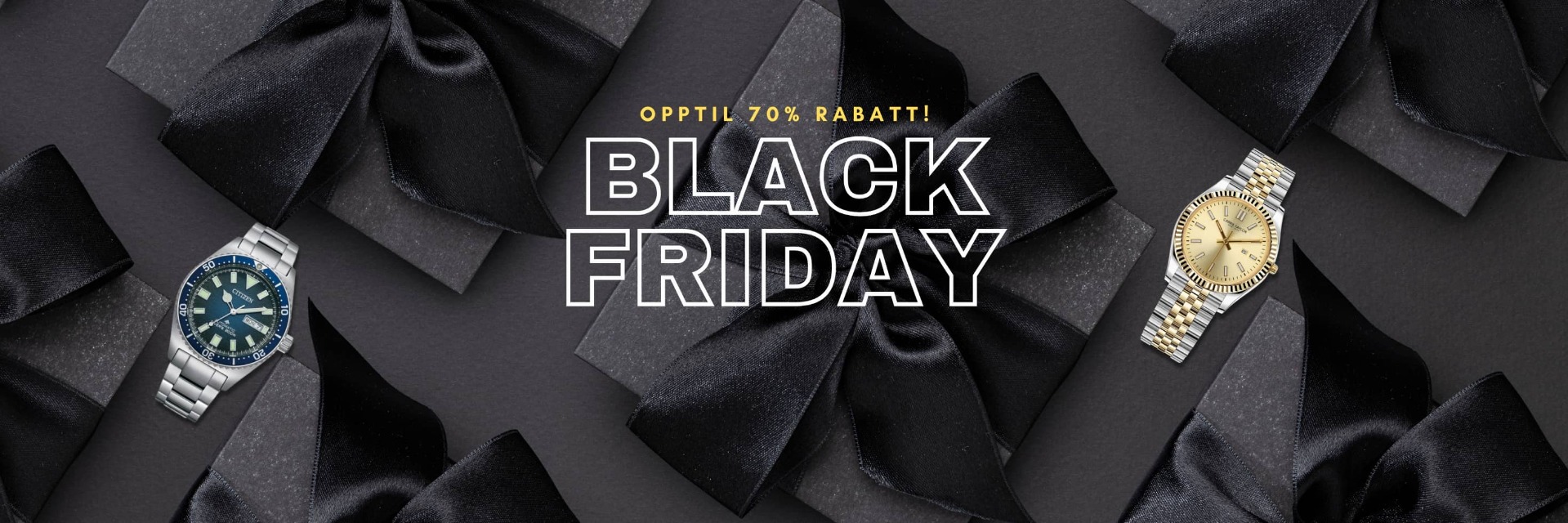Black Friday 2025 hos Klokkegiganten!